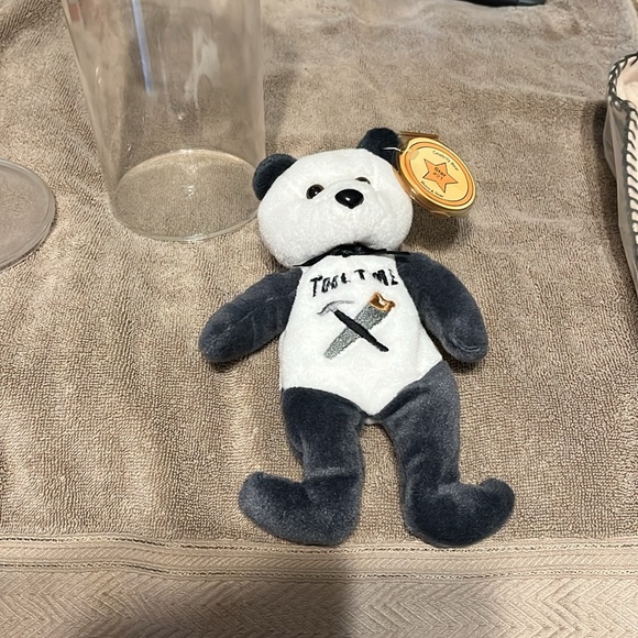 Celebrity Bear Tool Time Tim Allen Home Improvement Bear in case with tag mint - Picture 3 of 7